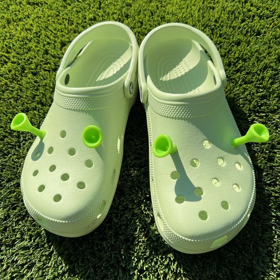 Buy Shrek Croc Charms 4 Shrek Ears for Crocs Shrek Jibbitz Style Shoe Charm  Shroks/shrocs Online in India 