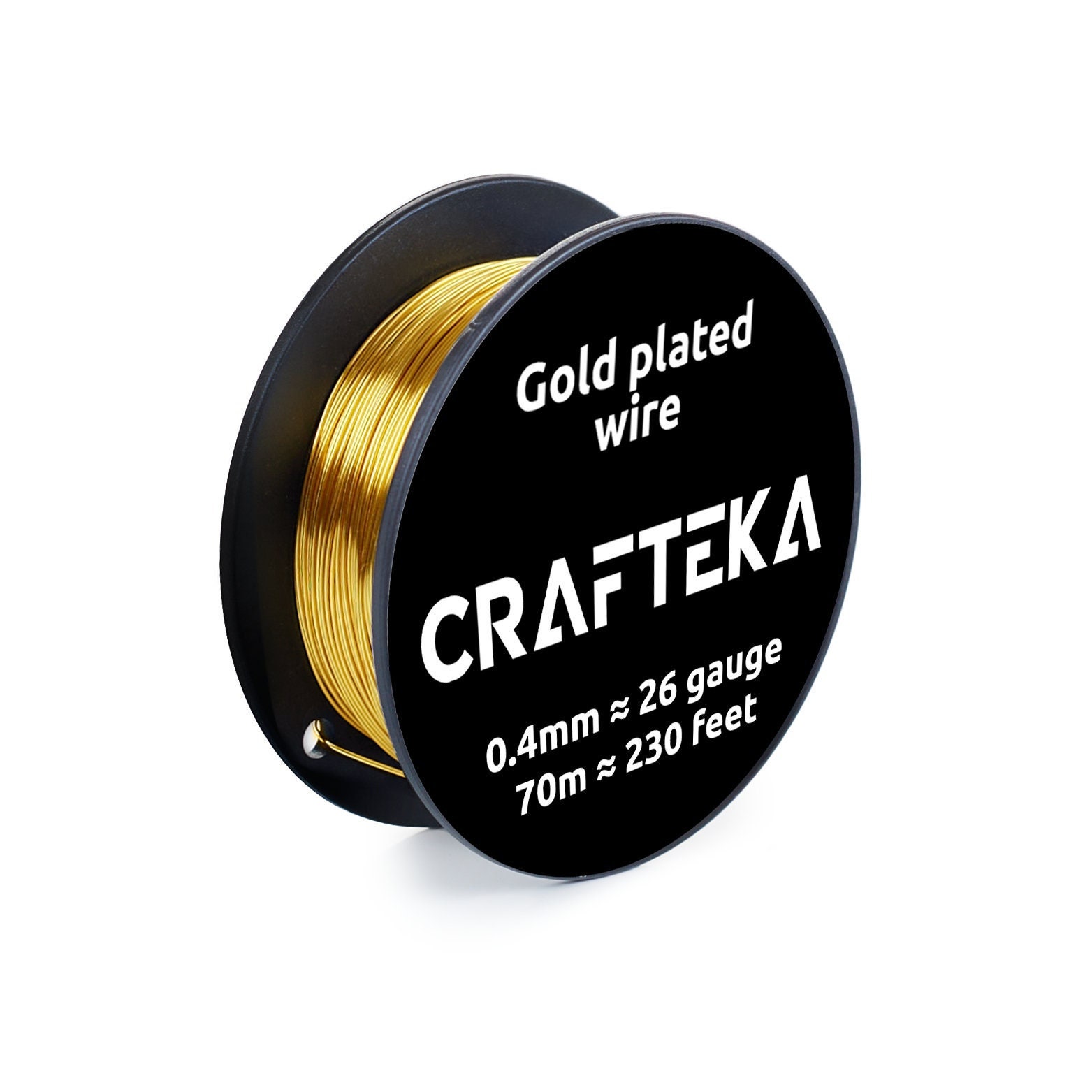 1 Reel ( 5 meters ) 1mm ( 18 gauge ) Copper Wire , Round Half Hard Wire ,  Wrapping Wire- MB27