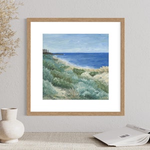 Fine art print of oil painting - ‘Jervis Bay 2’ - Australian landscape painting - South Coast and Southern Highlands landscapes
