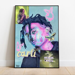 Playboi Carti A3 Artwork Digitales Poster