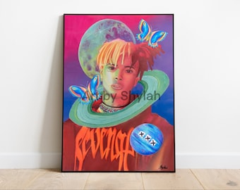 XXXTENTACION A3 Artwork Digital Poster