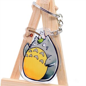 My Neighbor Totoro by Studio Ghibli Acrylic/resin Keychain - Etsy