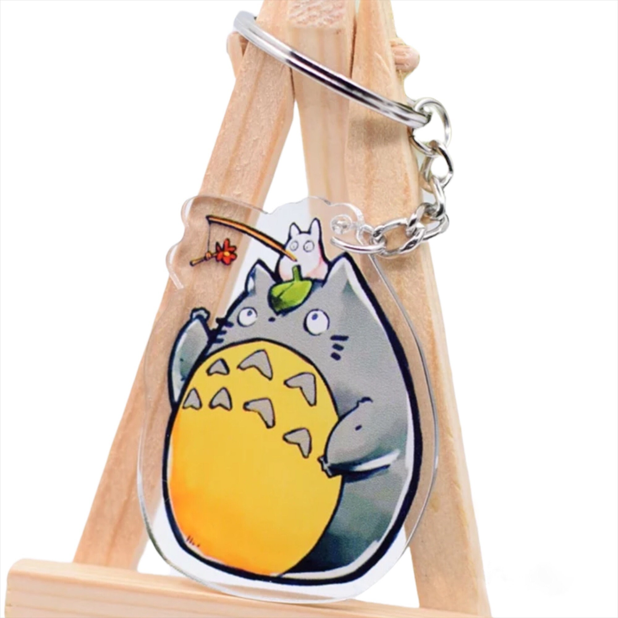 My Neighbor Totoro by Studio Ghibli Acrylic/resin Keychain - Etsy