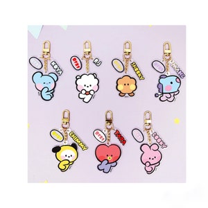 BTS Characters Acrylic/Resin Keychain