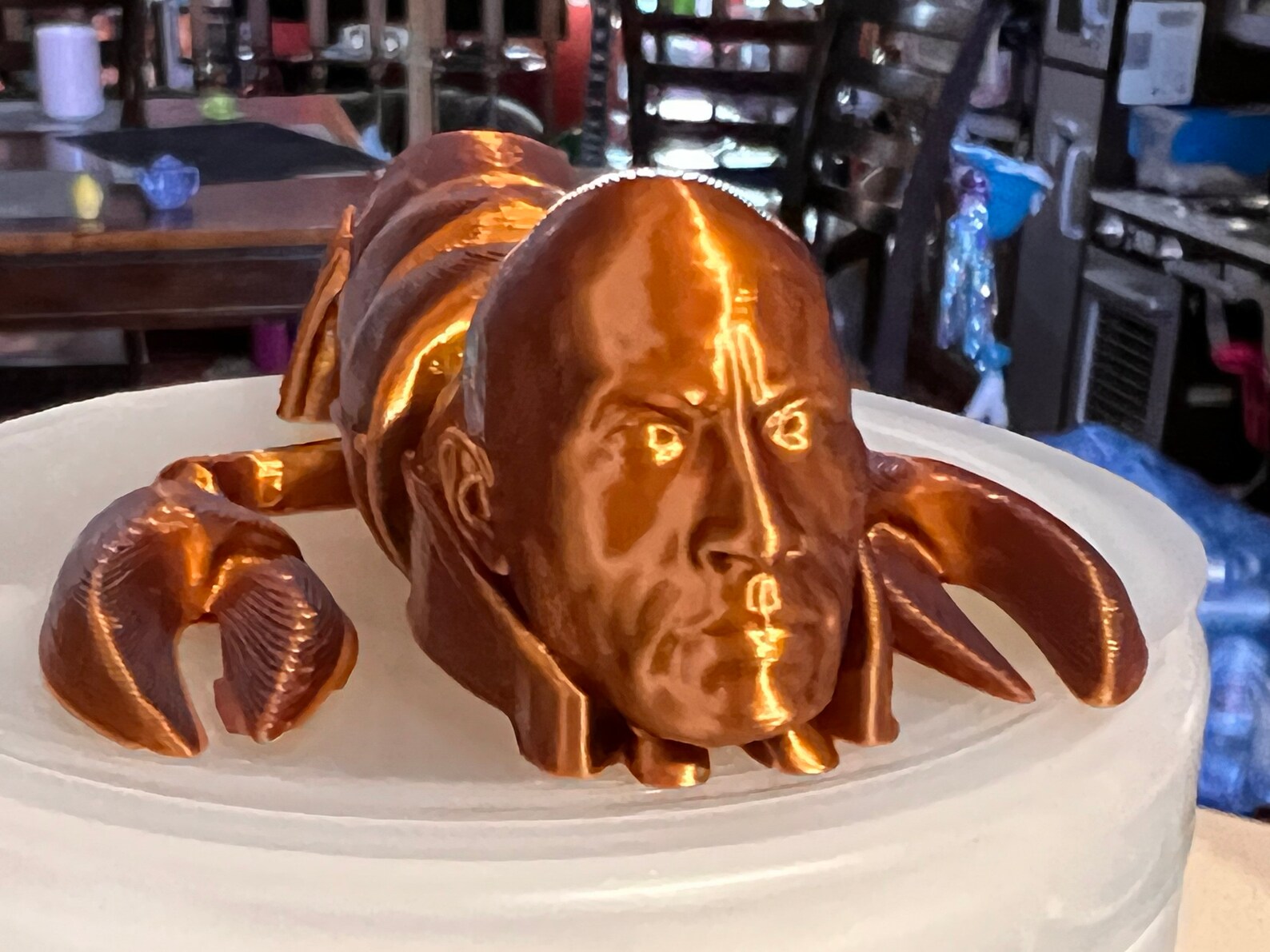 Dwayne Johnson rock Lobster 3d Printed Articulated Toy Gag Etsy Denmark