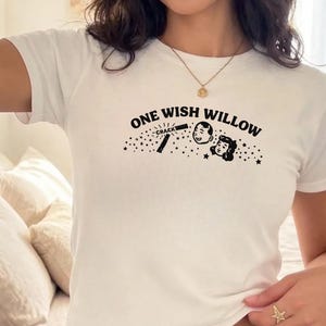 Obsession Movie Baby Tee, One Wish Willow Shirt, Movie Merch, Gildan 5000B Youth Tee, Horror Thriller Graphic Top, Streetwear Women Crop Top