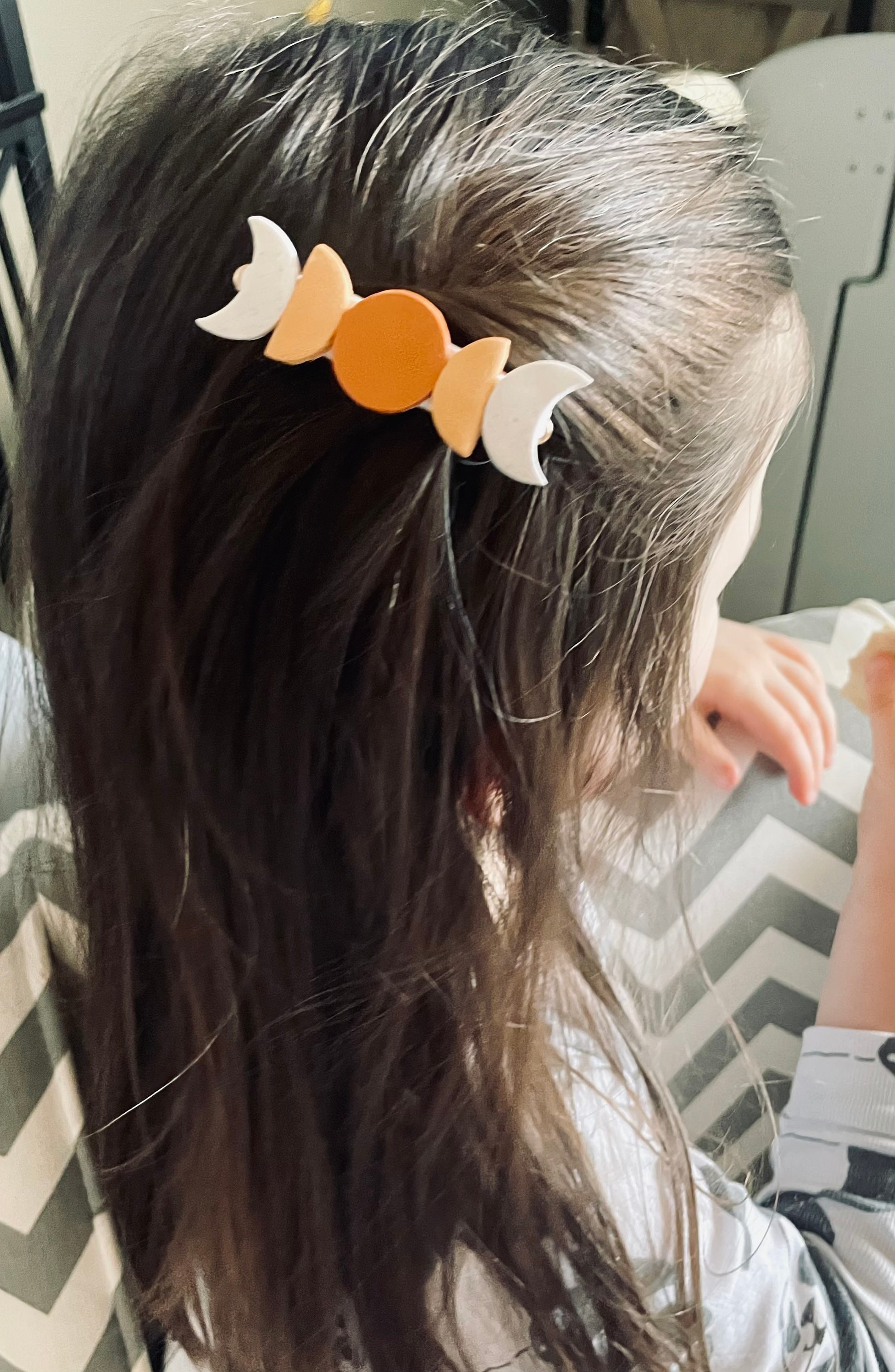 Polymer Clay Hair Barrettes Handmade Hair Clips Polymer Etsy