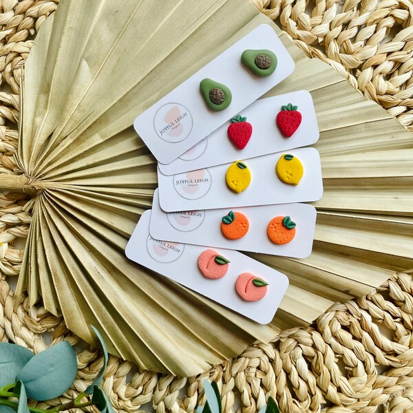 Fruit Earrings Etsy