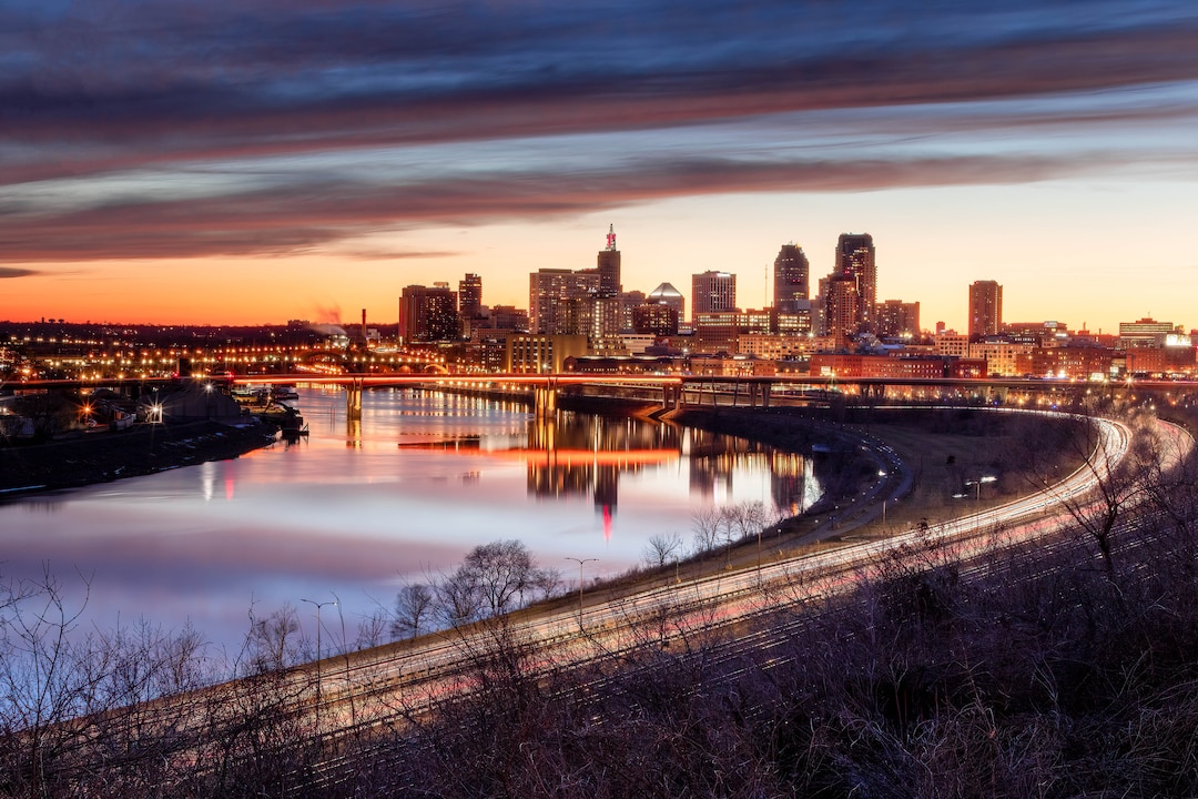  Saint Paul Skyline Print, St. Paul, Minnesota, Mississippi  River, Twin Cities, River Reflection - Travel Photography, Print, Wall Art  : Handmade Products