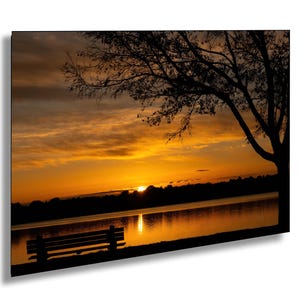 Lake Harriet Sunrise, Minnesota Wall Art, Minneapolis Print, Minneapolis, Minnesota - Canvas/Paper/Acrylic/Metal Print