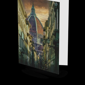 Photo d'art de la cathédrale Santa Maria del Fiore (le Duomo), Florence (Florence), Italie, Toscane, Italie - Cartes de vœux