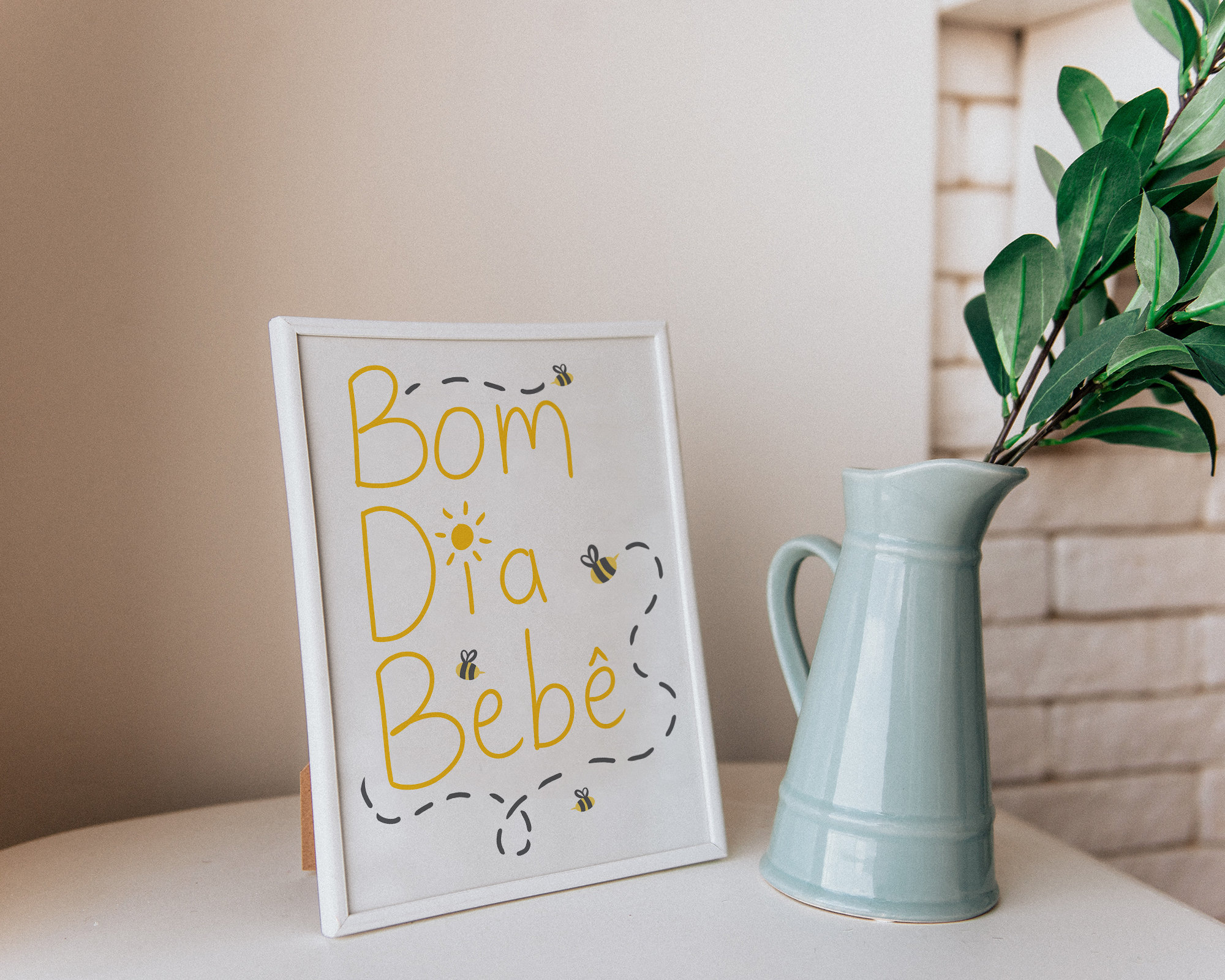 Portuguese Bom Dia Nursery Printable Decor | Good Morning Portugal  Brazilian Baby Bedroom Newborn Wall Art | New Mom Gift Kids Print Poster -  Etsy, image size:2000x1600
