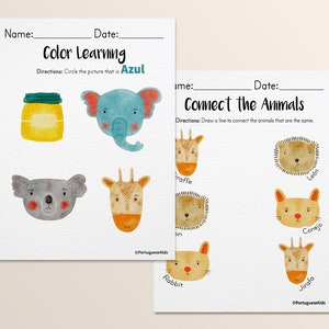 Learning Spanish Bundle | 900+ Spanish Worksheets for Kids | Printable ...