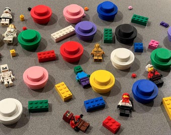 Lego-Inspired Clicker Stud Brick Fidget – Great as a party favor