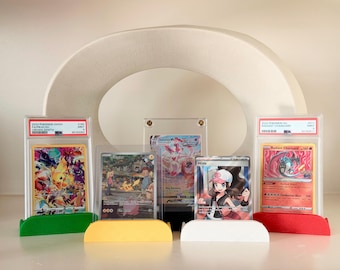 Adjustable Card Holder Display – For Graded Cards, Toploaders & Magnetic Cases