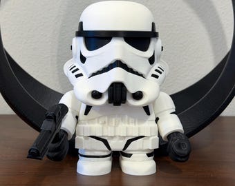 Stormtrooper chunk figure - 3D printed Star Wars action figure