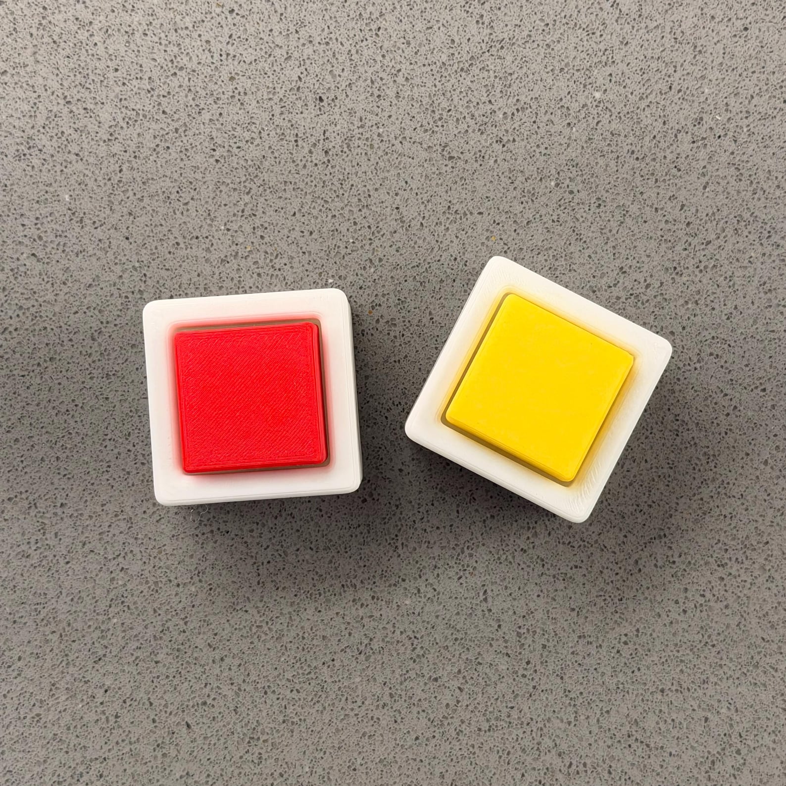 Square Fidget Clicker Keychain - Great as a Party Favor - Etsy