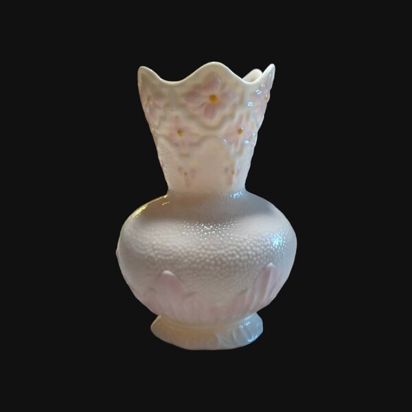 Belleek Vase Etsy
