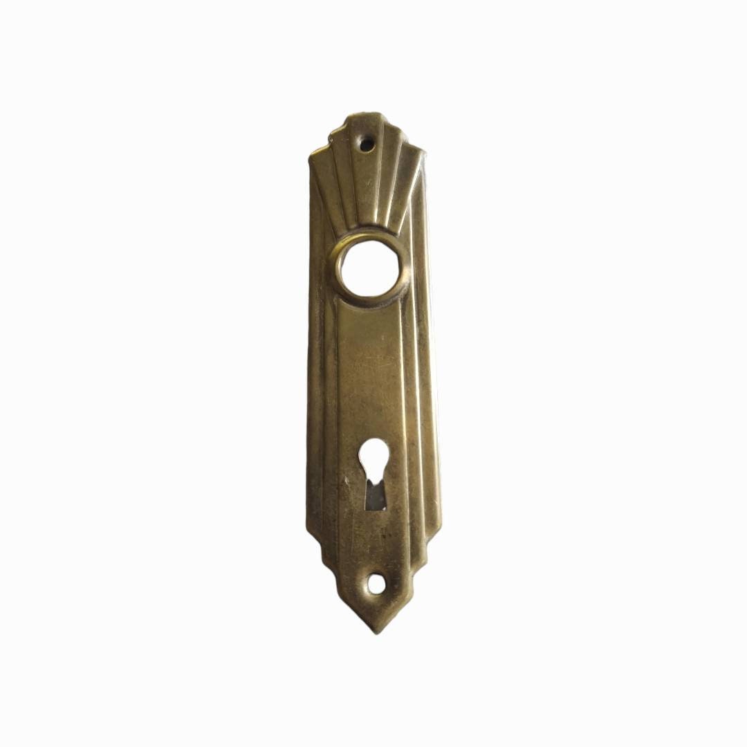Art Deco Doorbell Cover Antique Metal - Etsy