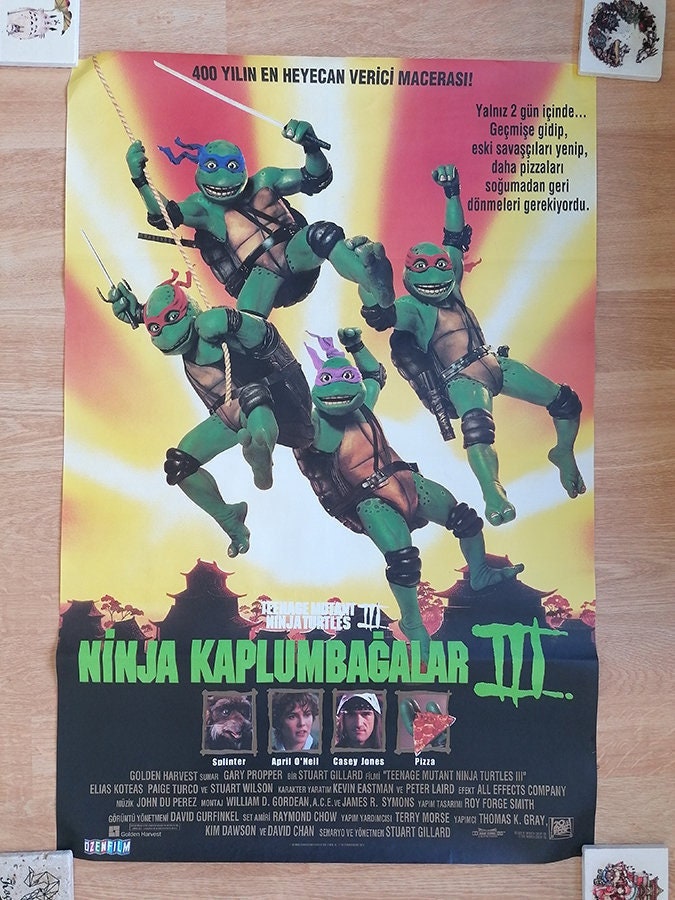 Teenage Mutant Ninja Turtles 3 Poster