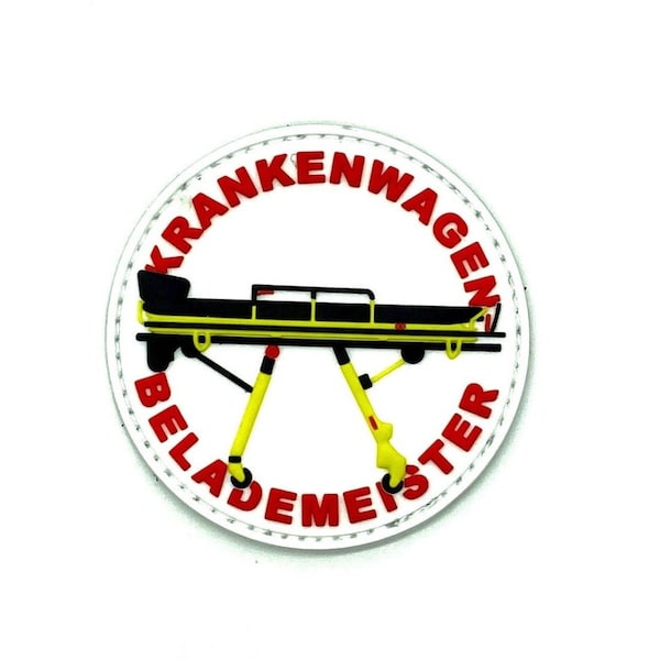 Krankenwagenbelademeister Rubber Patch