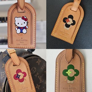 Louis Vuitton Luggage Tag - Etsy UK