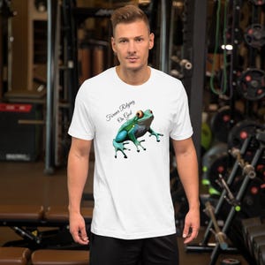 Forever Relying On God / FROG- Unisex T-Shirt / Motivierend Inspiration Motivierende Zitate Inspirierende Zitate