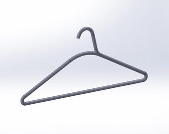 Percha minimalista STL, archivo digital STEP
