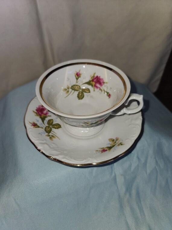 WAWEL POLAND GOLD Rimmed Cup and Saucer Set Vintage Cup and Etsy