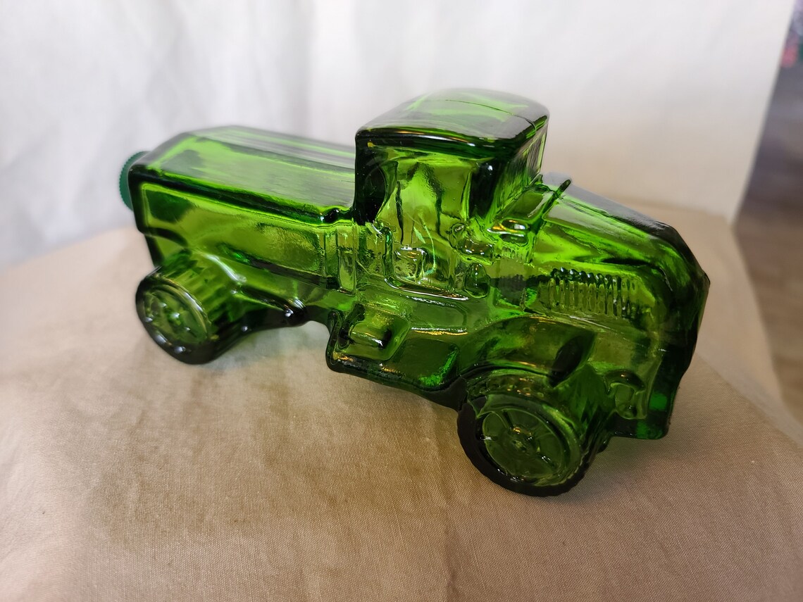 VINTAGE GREEN GLASS Avon Truck Bottle Avon Colonge Bottles - Etsy