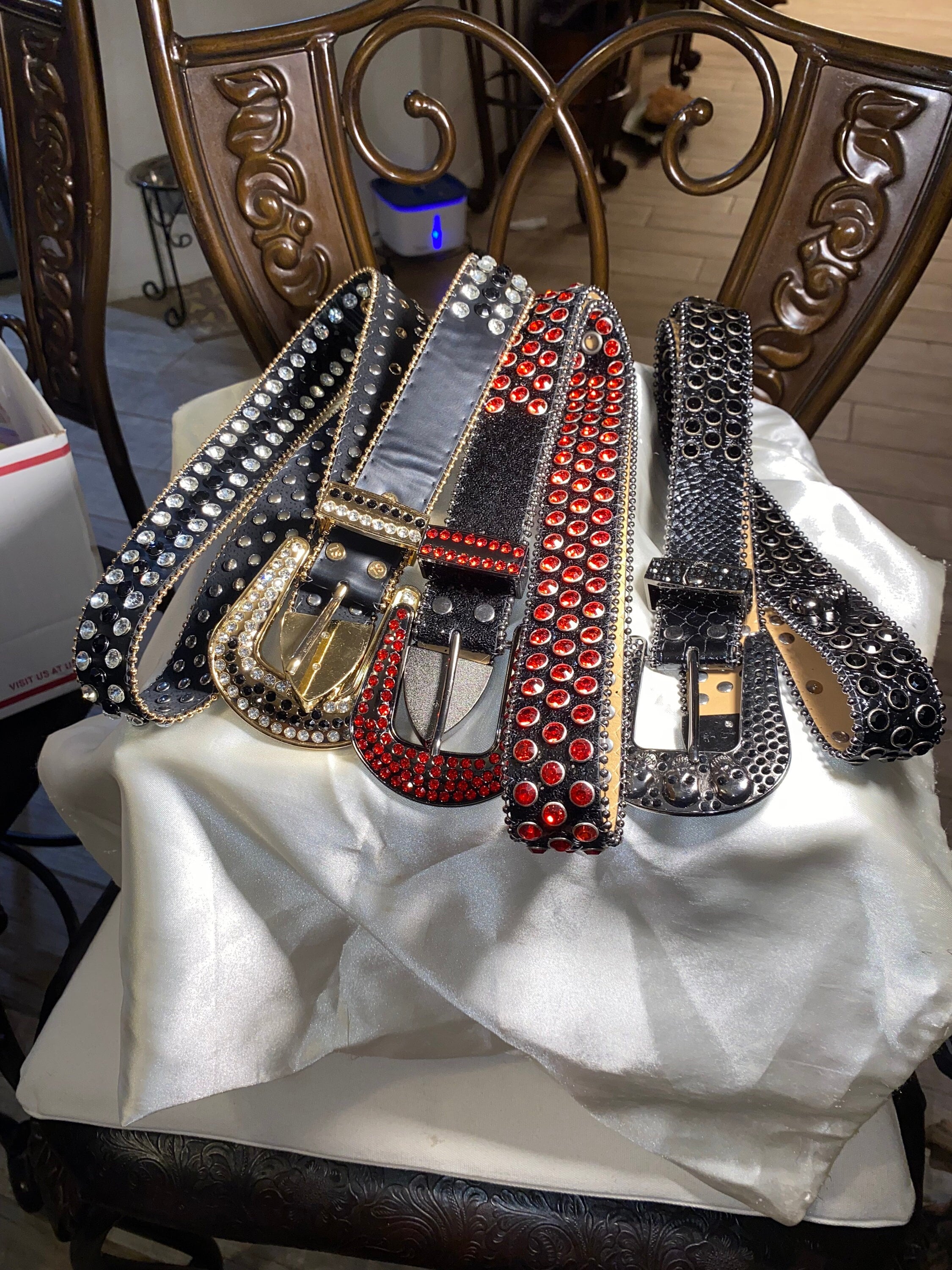Y2K RHINESTONE BELTS RODEO Cowgirl Bling Belt 3 to Choose
