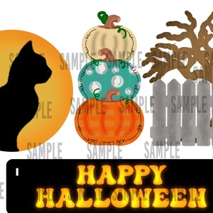RREM Halloween Pieces for the Wagon ~ Digital design NO physical items - *Please read description