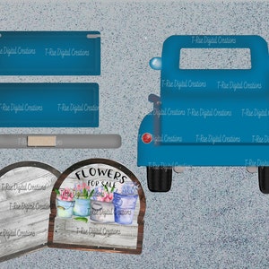Blue truck starter set from RREM - see discription   * PLEASE read description before purchasing