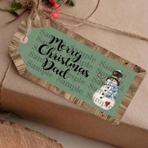 Gift Tag Ornament   * PLEASE read description before purchasing