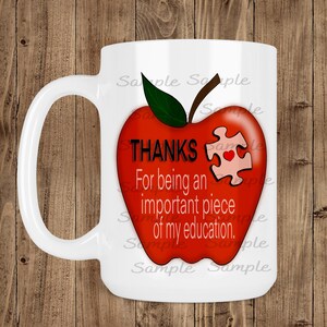4 pk. set Best Teachers, Best Bus Driver & Important piece of education   * PLEASE read description before purchasing