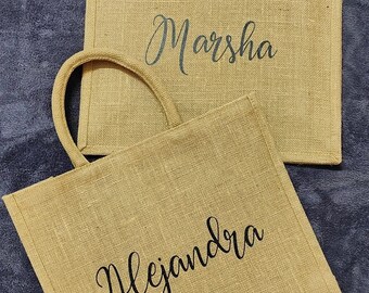 Personalized Bridesmaid Beach Bag Tote Gift Bags Beach Bags Bridesmaid Beach Bag Beach Tote Bag with Name