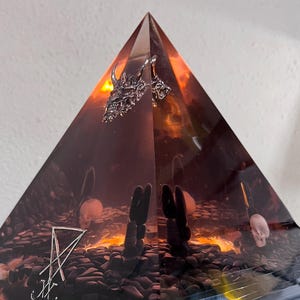 Custom Pyramids - starting at 50 dollars - You choose: stones, colors, sigils, size, etc.