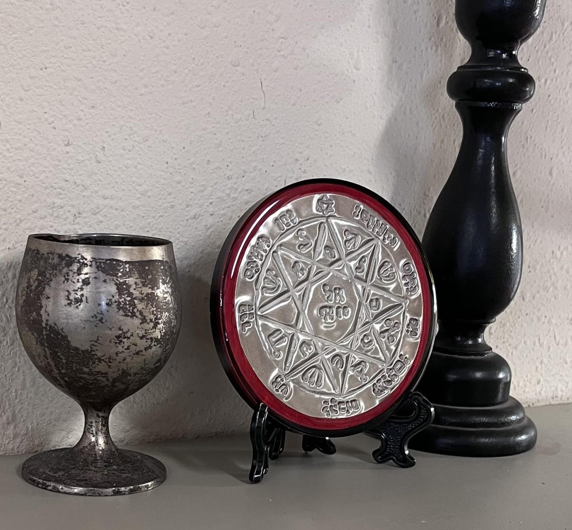 Mars Invocation Ritual 7th Pentacle of Mars - Invocation of Demons - Made by 777 From ...