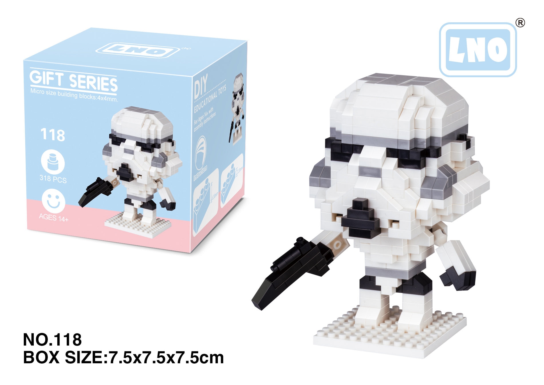 jugar Distracción acumular Star Wars Nanoblocks Series Mini Micro Building Blocks - Etsy