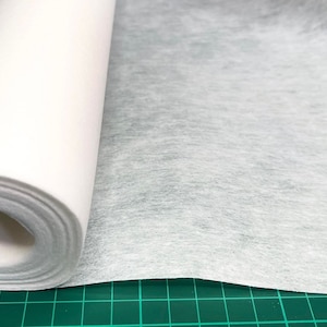 Madeira machine embroidery stabiliser, tear-away, - Light 42g - 30cm wide, 10-20-50m length.