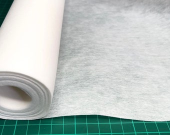 Madeira machine embroidery stabiliser, tear-away, - Light 42g - 40cm wide, 20-50-100m length.