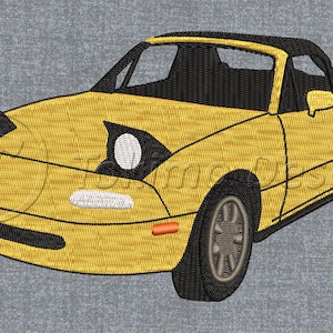 MX5 - Machine embroidery pattern – 4 sizes