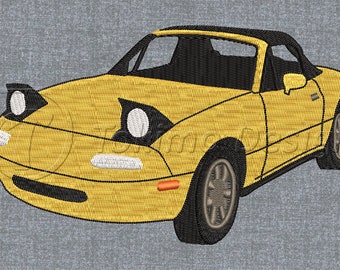 MX5 - Machine embroidery pattern – 4 sizes