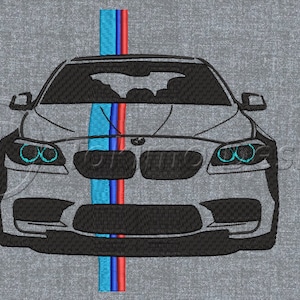 M5 Auto - 2015 - Stickdatei-Design-Muster - 3 Größen