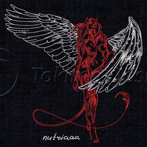 Flower angel - nutriaaa - Embroidery pattern - DST only