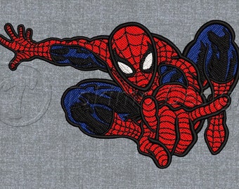 Spider man - Machine embroidery design pattern – 4 sizes