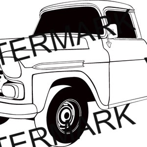 Ford F100 Pickup SVG