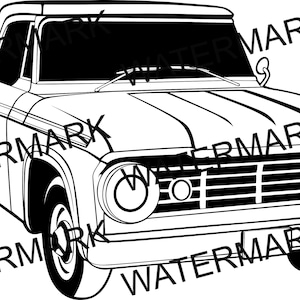 Ford Pickup SVG