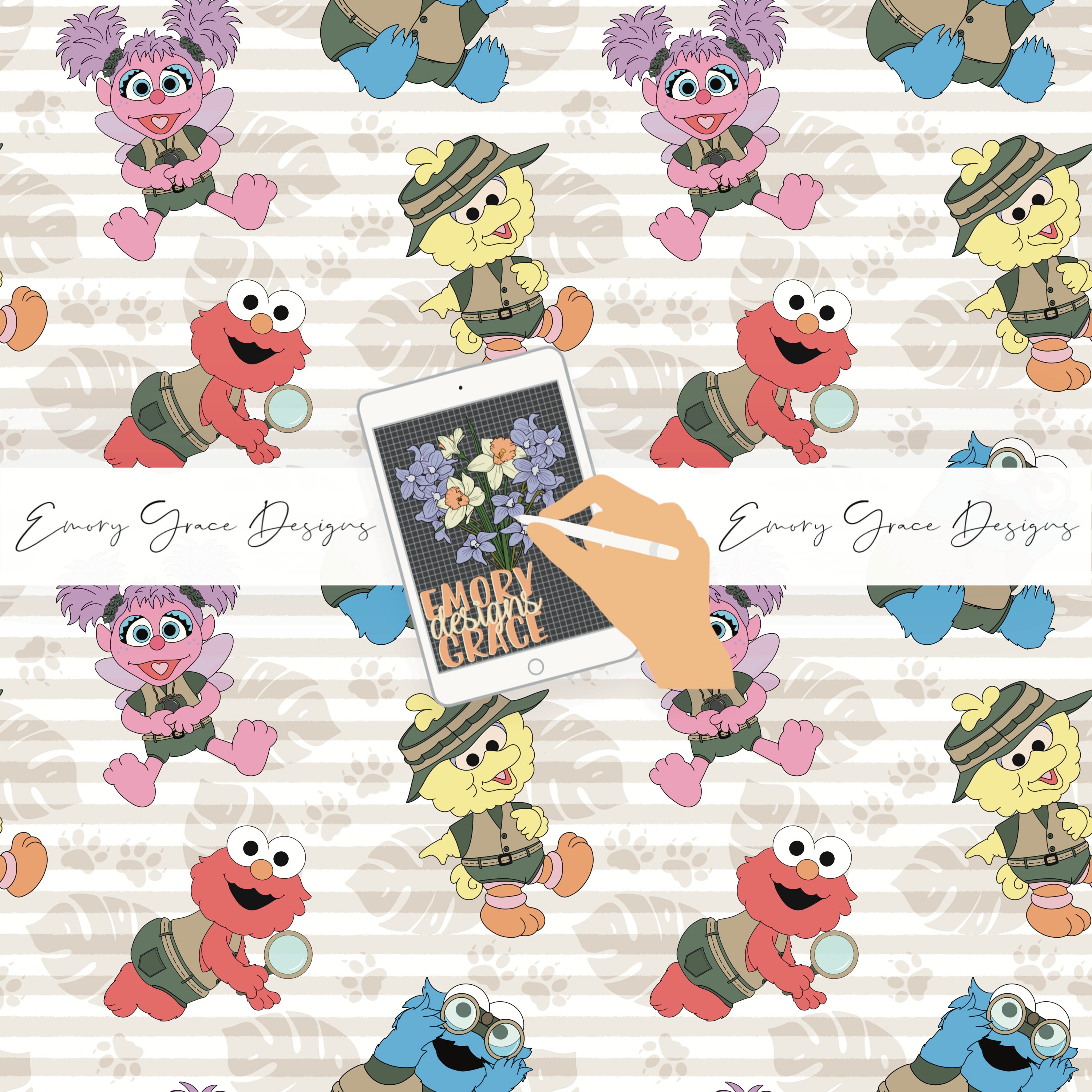Baby Sesame Street Background