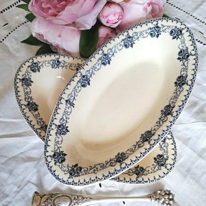 Antique earthenware dishes or butter dishes